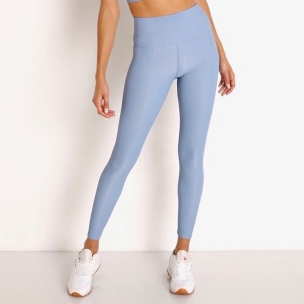 Beach Riot Ayla Leggings SZ Medium in Slate Blue